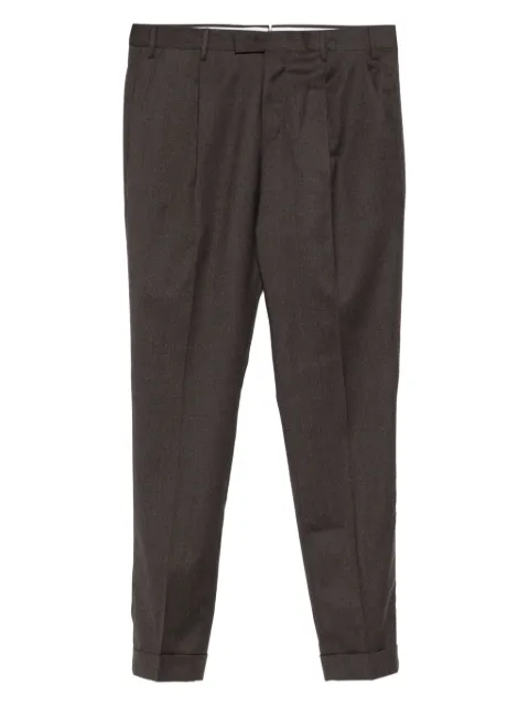 PT Torino virgin wool blend straight-leg trousers Brown COAFMAZA0CL1CM13