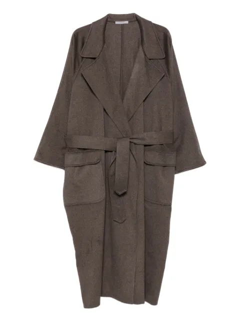 Dusan belted coat Brown T8850A