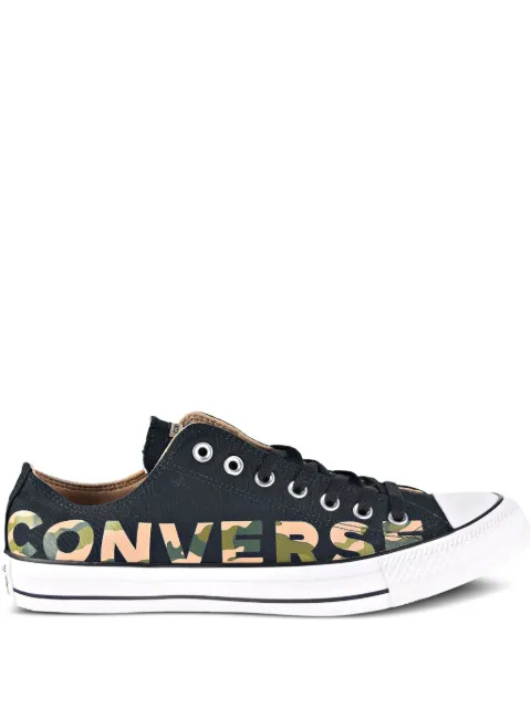 Converse Chuck Taylor All Star Ox "Camo Print - Black/Multi/White" sneakers Black 166234F