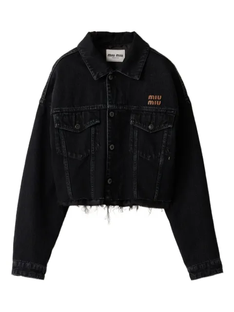 Miu Miu denim jacket Black GWB158S23117OL