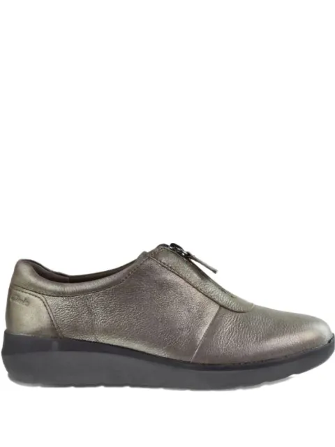 Clarks Originals Kayleigh Sail zip sneakers Grey 26153204