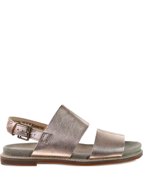 Clarks Originals Corsio Slide buckle strap sandals Pink 26152046