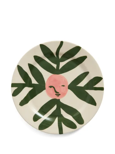 HAY La Pittura Plate face-vine plate Neutrals AF163E873AU02
