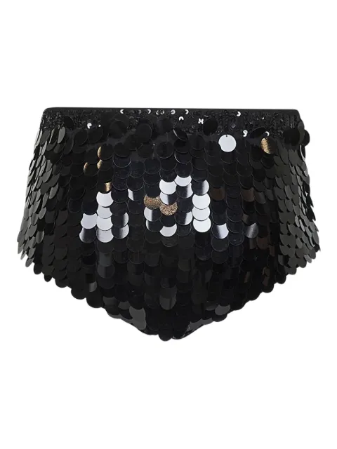P.A.R.O.S.H. sequin-embellished shorts Black D210596GOO013