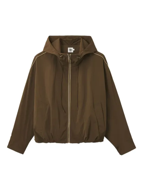 b+ab hooded drawstring jacket Brown 5F100AI