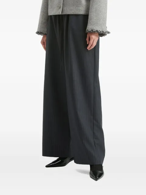 b+ab stripe-pattern trousers Grey 5F109AI