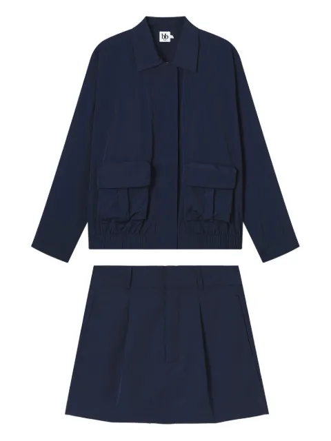 b+ab jacket skirt set Blue 5F105BI