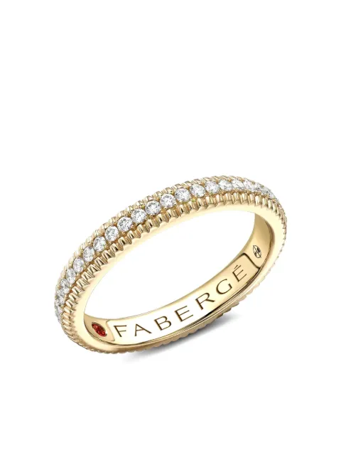 Fabergé 18K yellow gold Colours Of Love diamond ring Gold 847RG1942