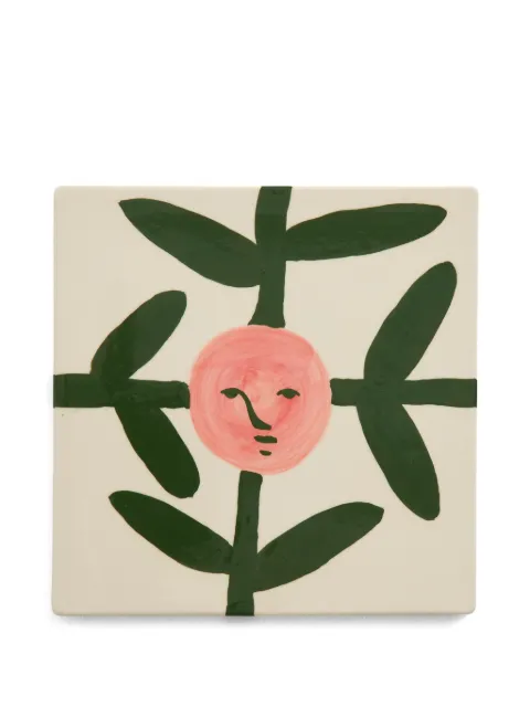 HAY La Pittura Trivet face vine plate Neutrals AF168F268