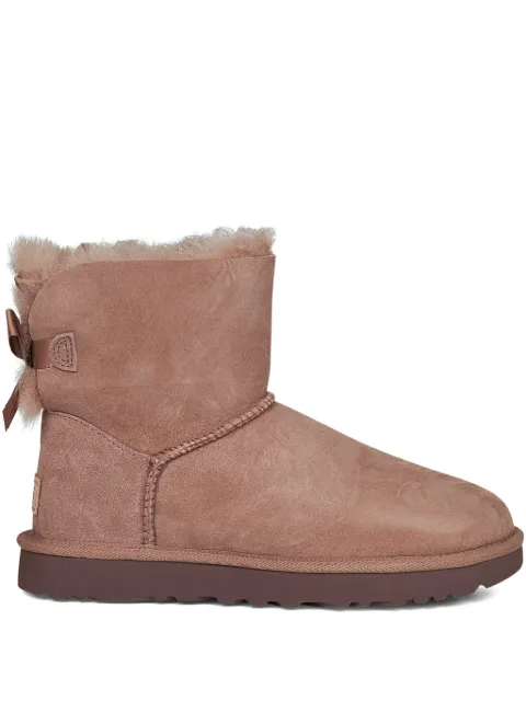 UGG Mini Bailey Bow II suede boots Neutrals 1016501RYK