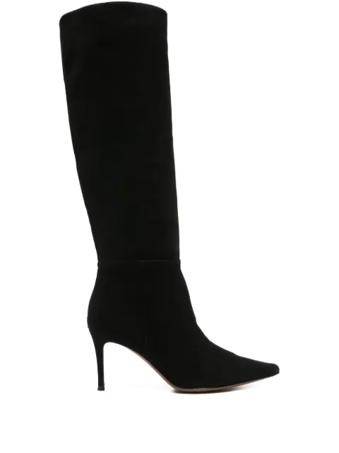 Roberto Festa 90mm Klaria knee-high pointed-toe boots Black THEACAMOSCIO