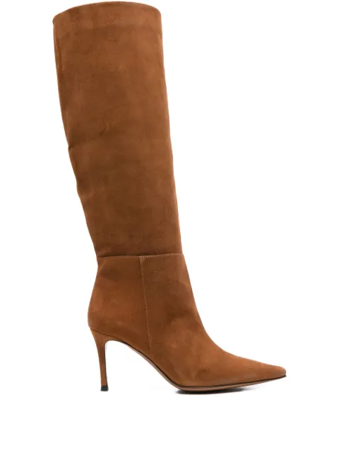 Roberto Festa 90mm Klaria pointed-toe knee-high boots Brown THEACAMOSCIO