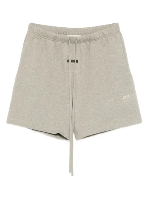 FEAR OF GOD ESSENTIALS logo appliqué short Grey 160SP252005F