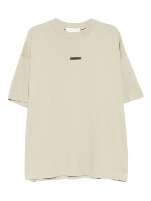 FEAR OF GOD ESSENTIALS classic long-sleeved T-shirt Green ESSTE254196MPGYL