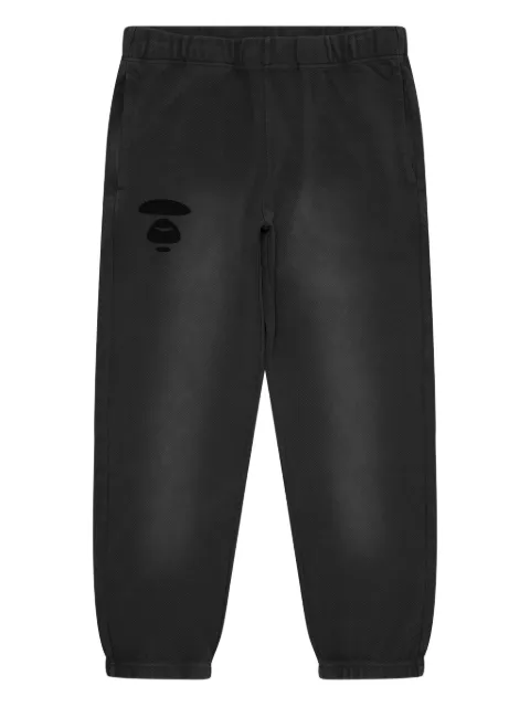 AAPE BY *A BATHING APE® logo-patch track pants Black APTC648XXP