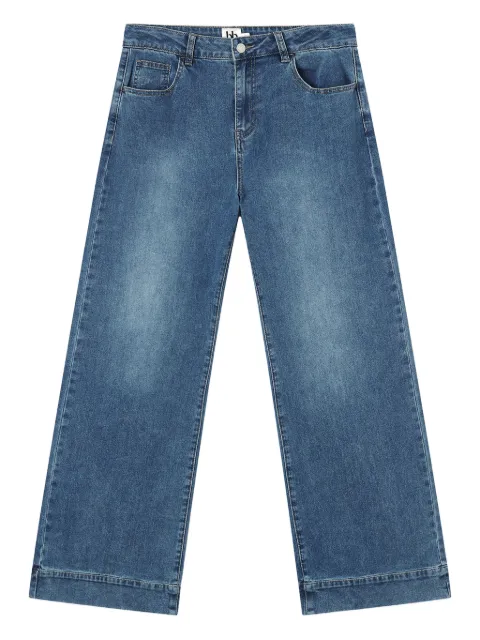 b+ab braided-detail jeans Blue 5F110AI
