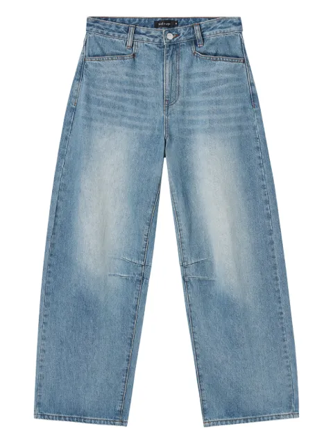 tout a coup distressed jeans Blue S109AF5