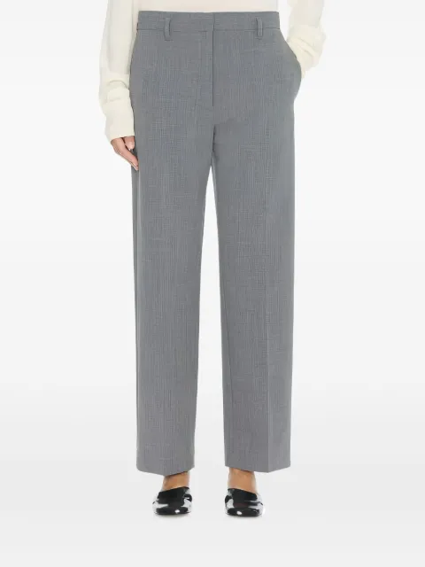 The Row wool zip trousers Grey 10227W4168