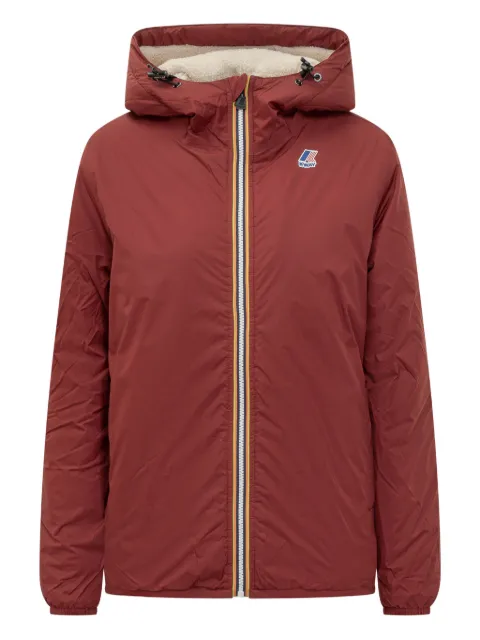 K-Way hooded padded jacket Red K21515W