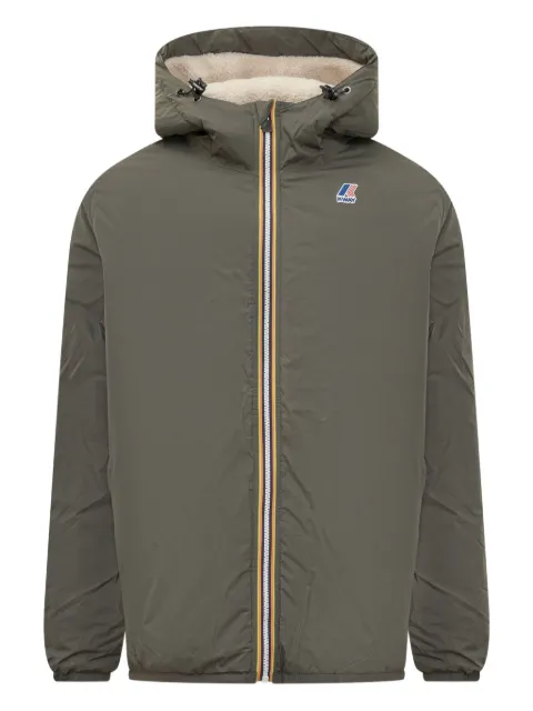 K-Way Le Vrai 4.0 Claude Orsetto hooded jacket Green K21515W