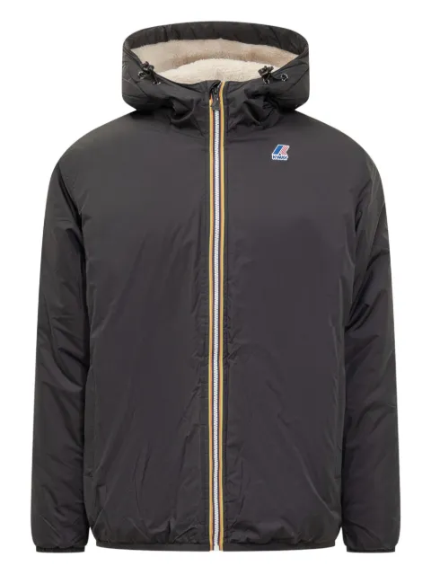 K-Way Levrai 4.0 Claude hooded jacket Black K21515W