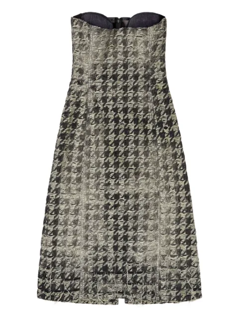 Diesel De-Olivia-Fsh frayed dress Black A213500CEBJ