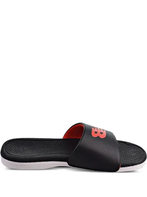 New Balance Pro logo-embossed slides Black M3068BWD