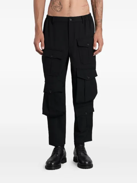 Comme des Garçons Homme Plus multi-pocket cargo pants Black PPP043W25
