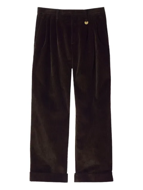 Burberry corduroy trousers Brown 8116897