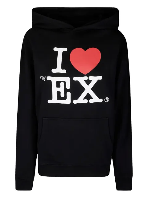 CARNE BOLLENTE Ex Appeal hoodie Black AW25H0104
