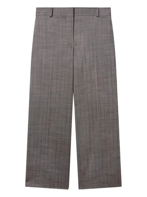 Stella McCartney wool checked trousers Grey 6403023GR650