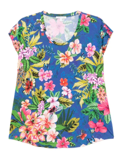 Johnny Was The Bobbie crop set Blue MS8825A