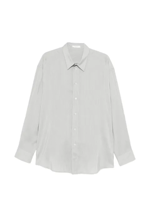 The Row Granada button-down striped shirt Grey 1210W4275