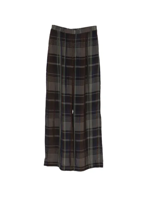 The Frankie Shop Baxter sheer trousers Brown PAFS21518888