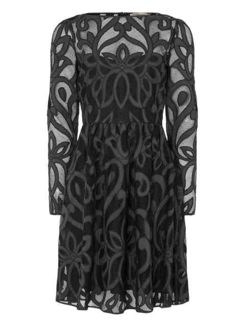 Temperley London Louis long-sleeve mini dress Black 25AWLOU54830