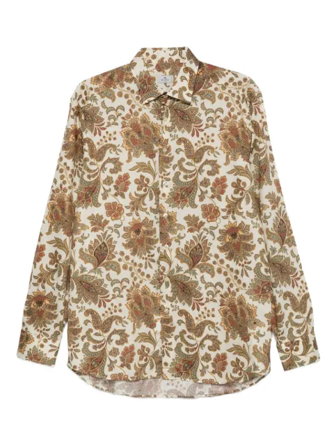 ETRO paisley-print cotton shirt Neutrals MRIB000199SA5L8