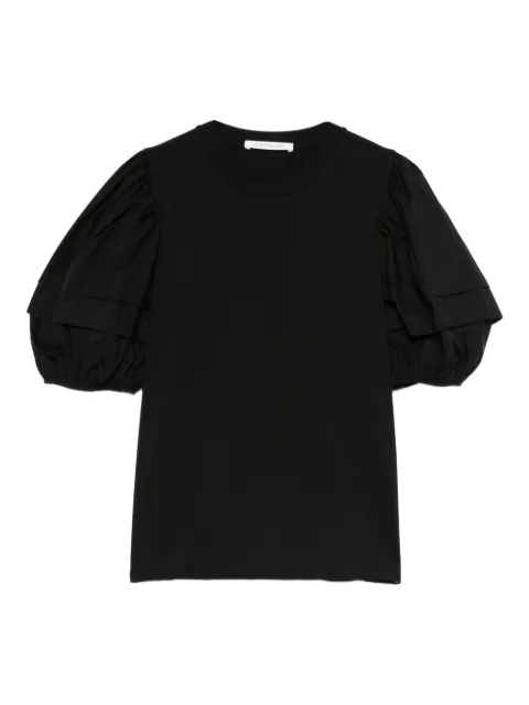 Cecilie Bahnsen short sleeve blouse Black 225RTW19002