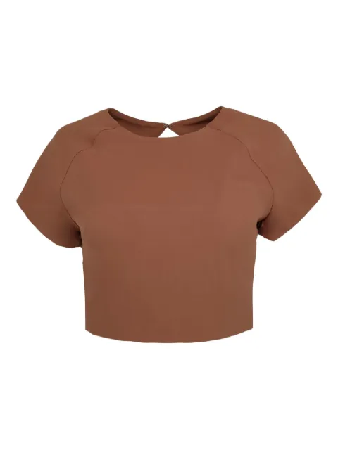 AZEEZA Aura top Brown AURATOPSATINMOCHA