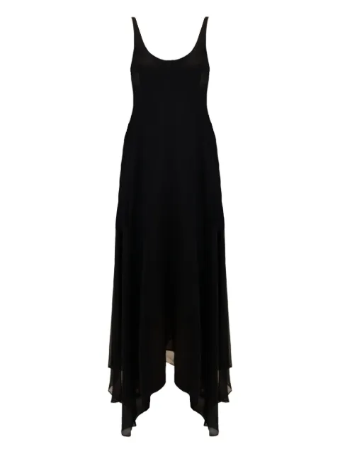 AZEEZA Bria cotton maxi dress Black BRIAMIDICOTTONVOILEBLACK
