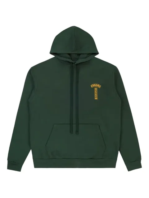 Chrome Hearts T Bar-logo hoodie Green CHRM0114