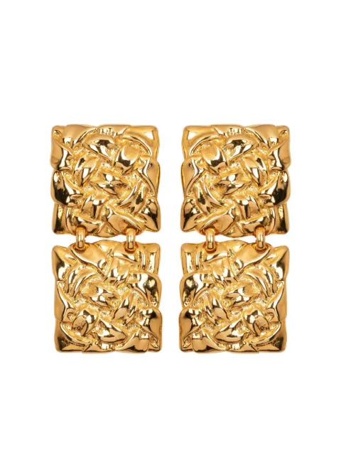 Jennifer Behr Tamera textured earrings Gold 111RC84GOLD