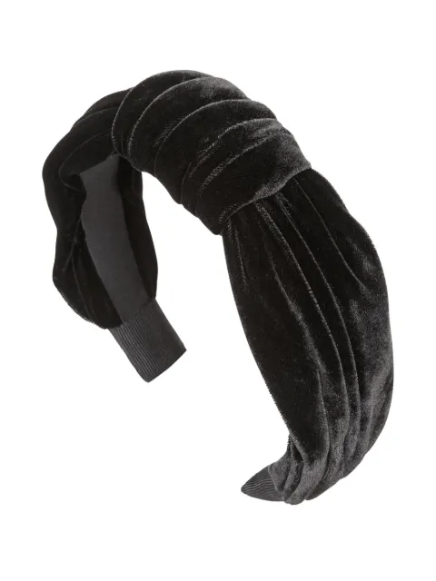 Jennifer Behr Helene knotted headband Black 48BB15BLACK