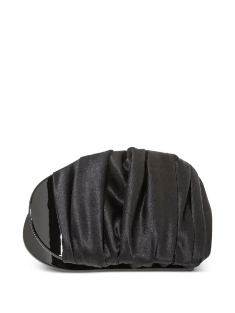 Jennifer Behr Tasha pleated clip Black 15HB2