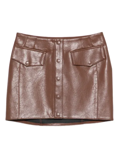 Patrizia Pepe button-fastening mini skirt 8G0488E070