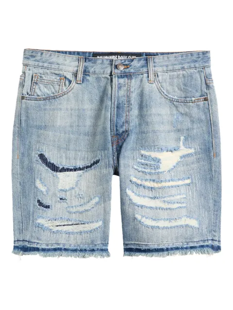 Billionaire Boys Club distressed denim shorts Blue 8514106
