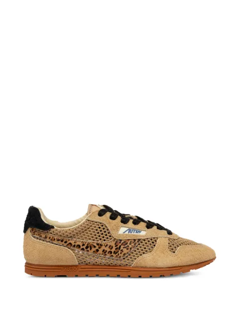 Autry Windspin leopard sneakers Neutrals WSLWKP01