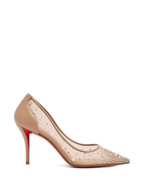 Christian Louboutin Miss Z Degrastrass heeled pumps Neutrals 1260191N358