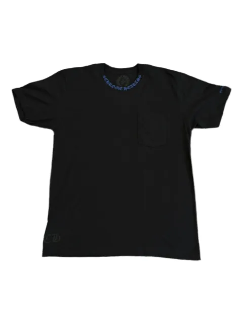 Chrome Hearts neck-logo pocket T-shirt Black CHRM0105