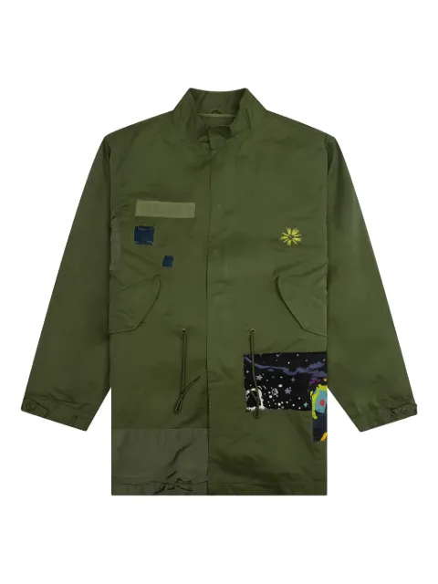 Billionaire Boys Club patchwork jacket Green 8119402