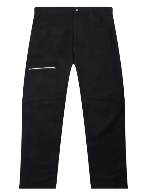 Represent zip-pocket trousers Black MLM100355